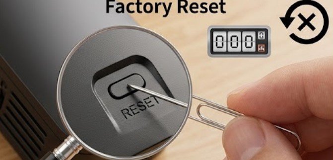 Factory Reset the COMFAST Extender