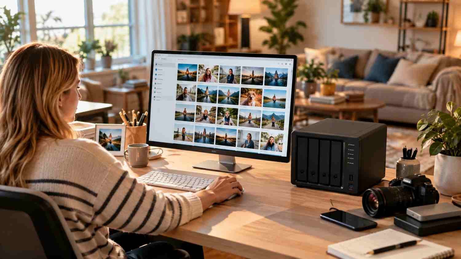 Organize Photos, Videos, and Large Files